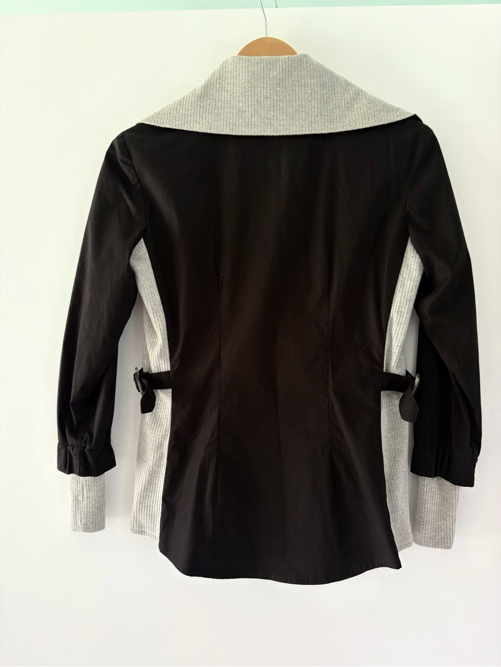 Finley XS Black & Gray Maryl Too Utility Shirt Jacket Style 891100 - Picture 7 of 10